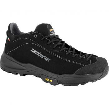 Zamberlan 217 Free Blast GTX Walking Shoes - UK 8/EU 42 - Black, Suede Leather Men's Hiking Shoes