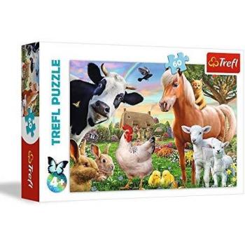 Cheerful Farm 60-Piece Puzzle