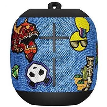 Ultimate Ears WONDERBOOM - Altavoz inalámbrico Individual, Bluetooth, Resistente a los Golpes, Impermeable, con conexión por Partida Doble, Color Patches