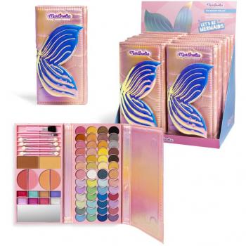 Set de maquillaje infantil Martinelia Let's Be Mermaids Big Makeup Wallet
