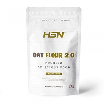 Harina de Avena Instantánea Sin Sabor 1 Kg - Ideal para Tortitas de Avena y Claras, Batidos - Sin Azúcares Añadidos - 20 Tomas por Envase