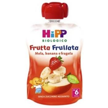 Batido de frutas orgánicas HiPP Manzana Plátano Fresa 90g
