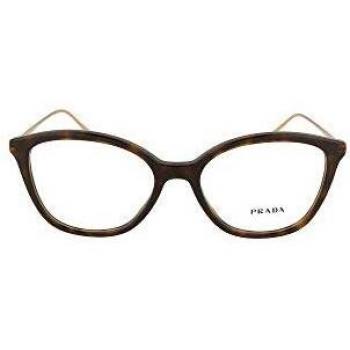 Prada PR 11VV Conceptual Women's Square Havana Eyewear