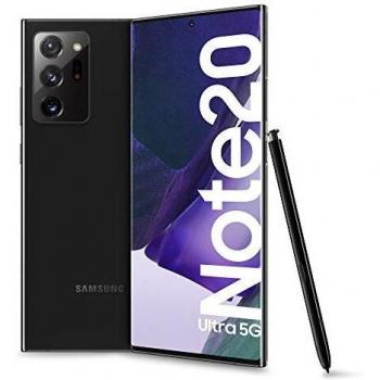 Samsung Galaxy Note20 Ultra 5G Smartphone Android Libre de 6.9 256GB, Negro