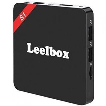 Leelbox S1 Android TV Box Smart TV Box Amlogic S905X Quad core Cortex A53 Android 6.0 1GB+8GB WIFI 2.4GHz 4K Streaming Media Player Reproductor Multimedia