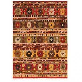 Alfombra Kilim Sivas 200x60 cm, auténtica, original y hecha a mano
