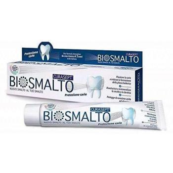 Dentífrico Curasept Biosmalto 75 ml - Protección contra caries, abrasión y erosión
