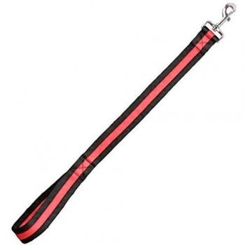 Arppe 198104006100 Correa Nylon Acolchado MacQueen, Negro y Rojo