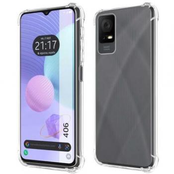 Funda Antigolpes Transparente de Silicona para TCL 406