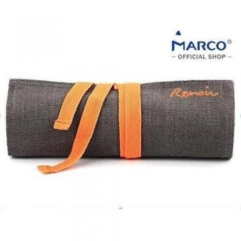 Marco Renoir lino lápiz Wrap para agujeros de 48 lápices de colores, 49 204 mm * 802 mm, color gris