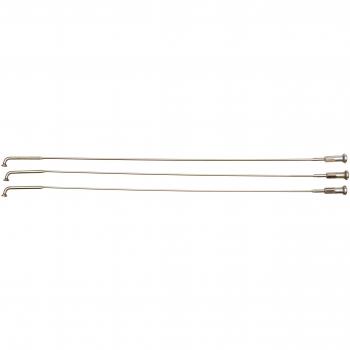 Zipp - Repuesto Radios (Acodados)+Cabecillas -Sapim Cx-Ray Plata 246Mm (Bolsa 3Unidades)