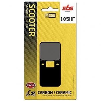 Pastillas de Freno Cerámicas SBS 105HF para Moto - Delanteras y Traseras