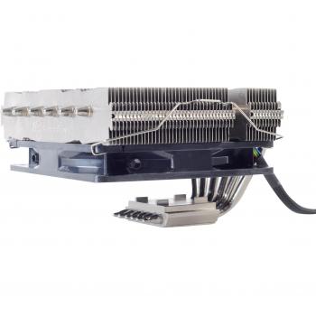 SilverStone SST-NT06-PRO - Disipador para CPU Nitrogon con 6 Tubos isotérmicos, 120mm PWM, Intel/AMD