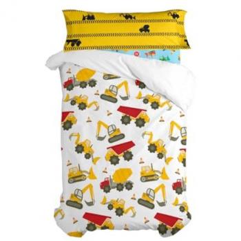 Juego de Funda Nórdica Mr. Fox Machinery Multicolor Cama 105 cm - 2 Piezas