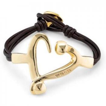 Pulsera UNO de 50 - Loved con corazón clavado