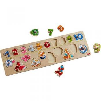 HABA Clutching Puzzle “Animals & Numbers”