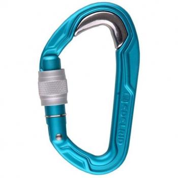 Edelrid Bulletproof Screw Lock Carabiner - Blue