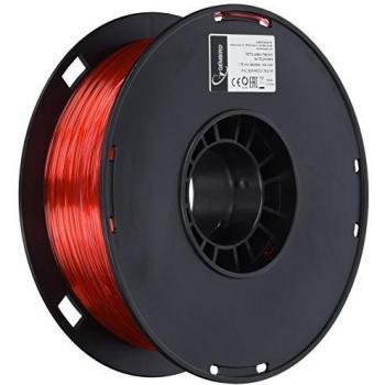 Gembird  3DP-PETG1.75-01-R PLA Filamento para impresora 3D, 1,75 mm