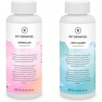 EKWB EK-CryoFuel Loop Cleaner + Superflush