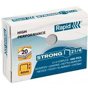 RAPID 24863400 - Caja 1000 grapas 21/4 mm Strong galvanizada