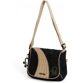 Okiedog Genie - Bolsa para pañales negro negro