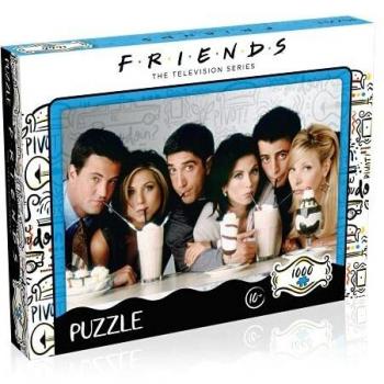 Winning Moves-Puzzle 1.000 PCS Friends Milkshake, Multicolor WM00377-ML1-6