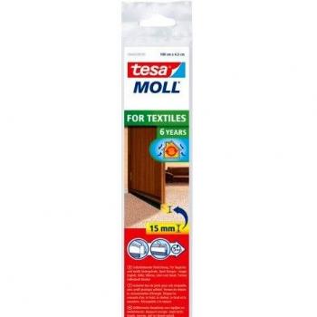 tesa 05403-00101-00 05403-00101-00-Barra de PVC TEXTILES para suelos ligeramente desiguales o moquetas serie 5403-1m x 43mm Marrón, Not_applicable, No aplica