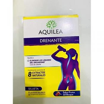 AQUILEA DRENANTE 15 Sticks, Negro, Mediano