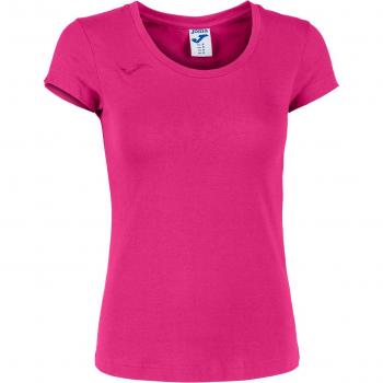 Camiseta manga corta Joma Verona mujer/niña fucsia