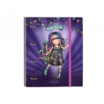 Carpeta 4 Anillas 30mm con Recambio Gorjuss Fairground 'Up and Away' - Safta