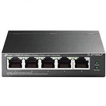 TPLINK 5Port 10100Mbps Desktop Switch with 4Port PoE