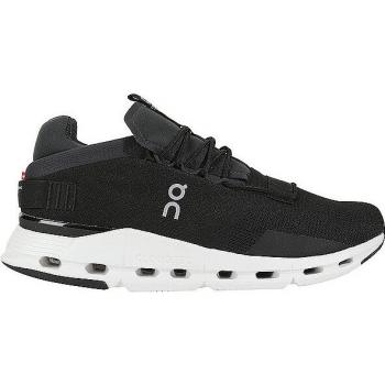 On Running Cloudnova Men's Low-Top Sneakers - Color: Black - Size 42