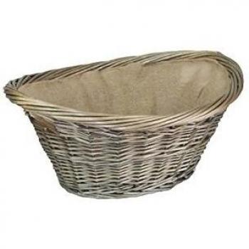 Red Hamper Antique Wash Finalizar Forrado o Vegetales Cesta