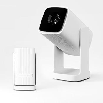 Proyector Wanbo Cube 1 HD 350 Lúmenes 120 LED LCD Portátil WiFi Android TV