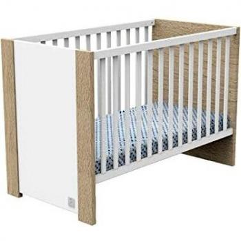 Cuna 60x120 cm Antonin Madera y Blanco