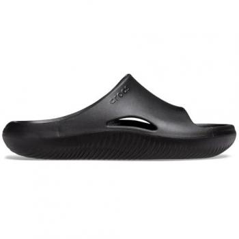 Crocs Unisex Mellow Recovery Slide Sandals - Black, Size 38-39