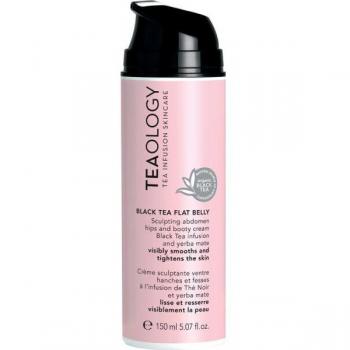 Teaology Body Black Tea Flat Belly Cream Slimming Cream 150 ml