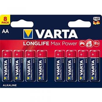 VARTA Pilas alcalinas Longlife Max Power AA