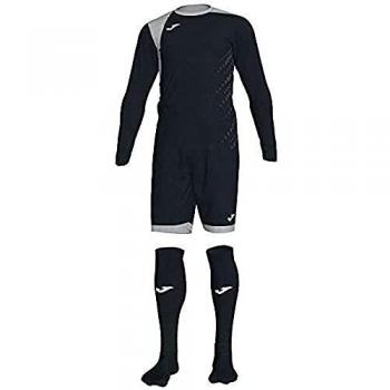 Joma Zamora Icv Set Equipacion Portero, Niños, Negro, XS