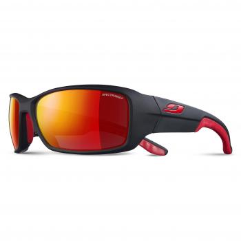 Julbo Run – Gafas de sol unisex, color negro/rojo