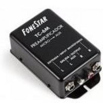 TC-6M PREAMPLIFICADOR MICROFONO AUXILIAR FONESTAR