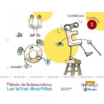 Las letras divertidas Cuadrícula Cuaderno 2 - 9788469611272