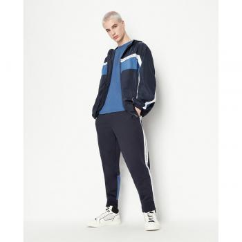 Armani Exchange Blue Casual Trousers, Male, Size S