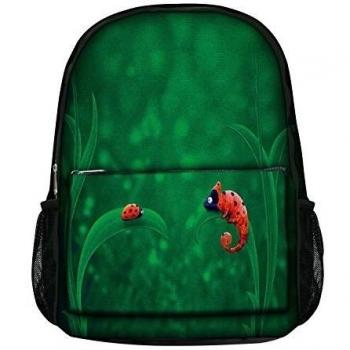 Luxburg diseño Mochila para la Escuela, Deporte, Ocio, Viajes. Diferentes diseños! Chameleon & Marienkäfer 300x420mm