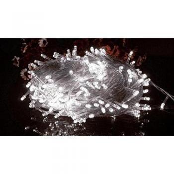 Bloomwin LED Guirnalda Tira Luces Flexible Cadena Luces Cortina Luces 100 Metros 600 Bombillas para Decoración de Fiesta Casa Jardín Navidad Blanco