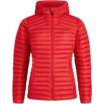 Chaqueta de montaña Berghaus Nula Micro Syn para mujer, color rojo, talla XXL