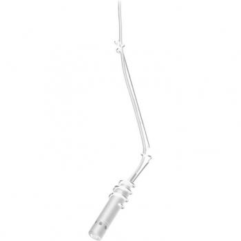 Audio-Technica PRO45W Cardioid Condenser Hanging Microphone, White