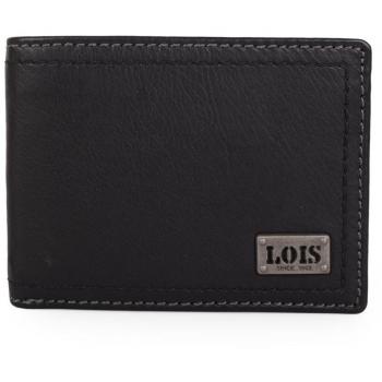 LOIS - 28506 BILLETERO DE PIEL, Color Negro