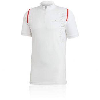 adidas Asmc Zipper tee Camiseta, Hombre, Blanco, L