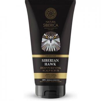 Natura Siberica Deep Purifying Scalp Scrub for Men - Siberian Hawk, 150 ml